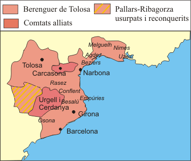 Territoires de Bérenger de Toulouse